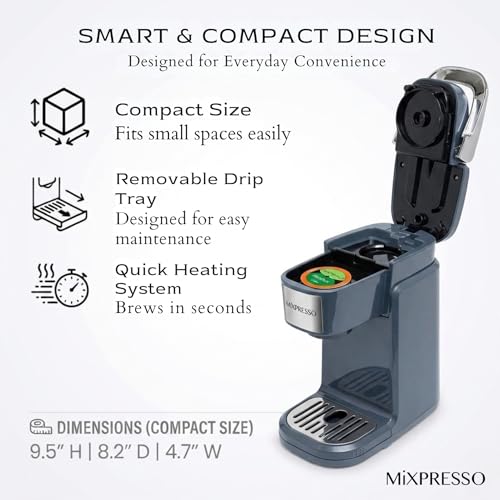 Single Serve Coffee Maker K Cup Coffee Maker for K Pods & Grounds