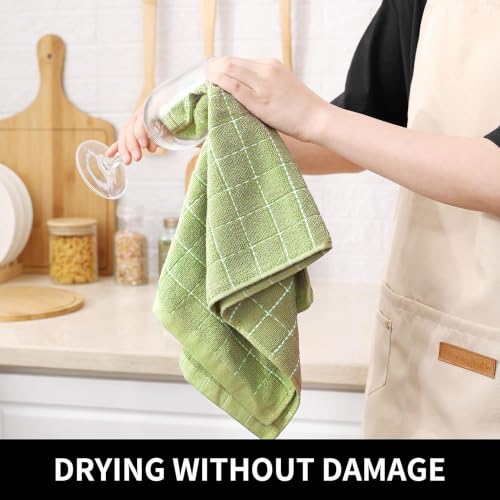 100% Cotton Terry Kitchen Towels (6 Count)