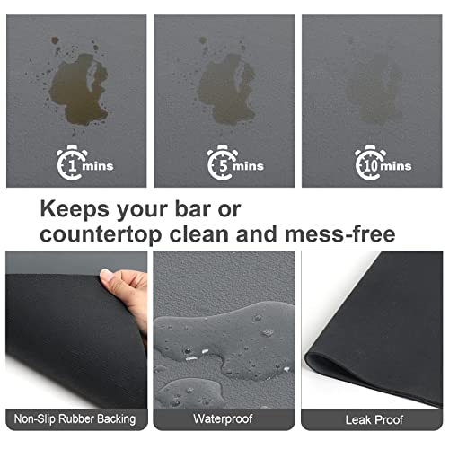 Coffee Bar Mat for Espresso Machine