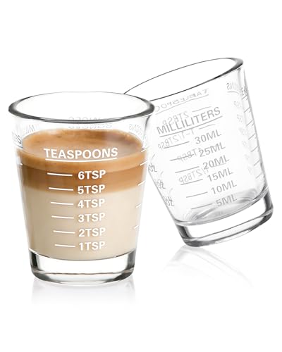 Shot Glass Measuring Cup Set (2 Count)