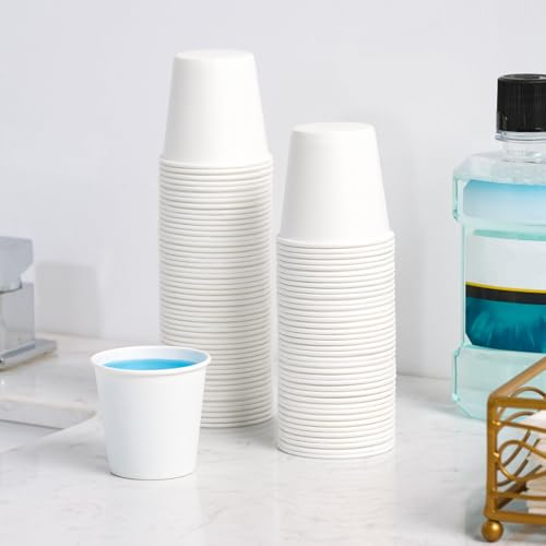 1000 pack 3 oz Paper Cups (1000 Count)