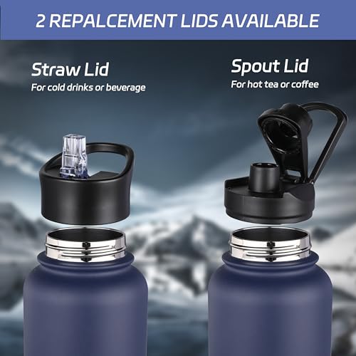 40oz Stainless Steel Water Bottle