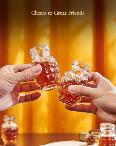 Grenade Shaped Shot Glass Set (4 Count)