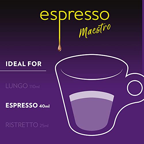 Espresso Maestro Intenso Aluminum Capsules Compatible with Nespresso* Original Machines (60 Count)