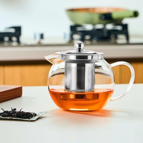 Glass Teapot with Infuser (22 Fl Oz)