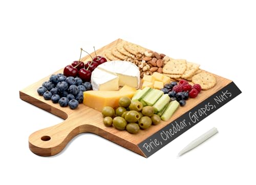 Acacia Wood Cutting Board with Handle