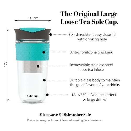 Large Travel Mug Loose Tea Infuser