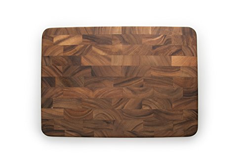 Acacia Wood Cutting Board With & Without Juice Channel Set
