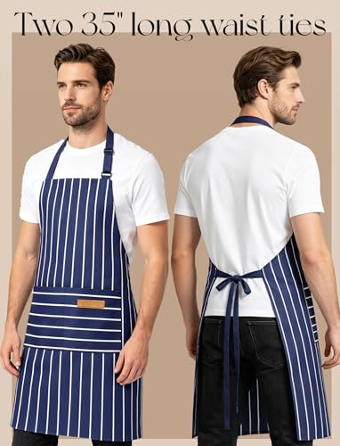 2 Pack Kitchen Cooking Aprons (2 Count)