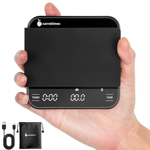 Rechargeable Mini Coffee Scale with Timer