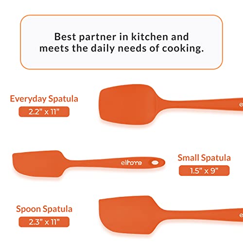 Chef Series 3 Piece Silicone Spatula Set (3 Count)