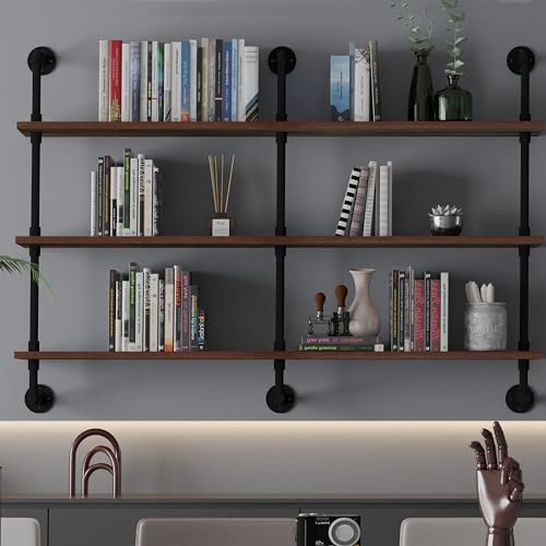 Industrial Pipe Wall Shelves Pipe Shelving