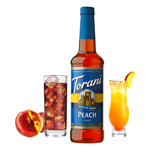 Sugar Free Peach Flavored Drink Syrup (101.6 Fl Oz)