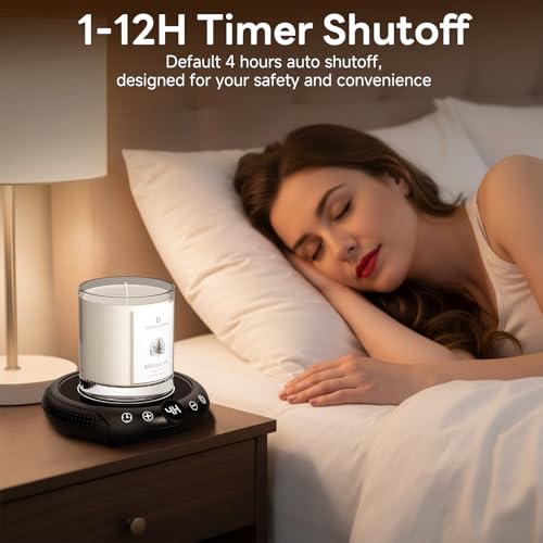 Coffee Mug Warmer with Mug Set