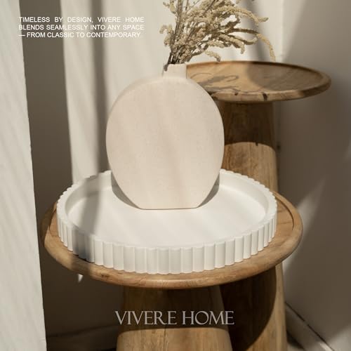 13 Inch Coffee Table Tray Round