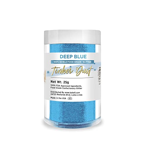 Deep Blue Edible Glitter