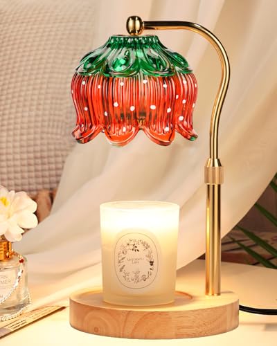 Flower Candle Warmer Lamp with Timer