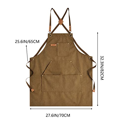 Canvas Aprons for Men Chef Apron