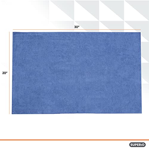 Microfiber Squeegee Mopping Towel Extra Large Miracle Cloth 20 x 30 Streak Free Microfiber Floor Cloth (2 Count)