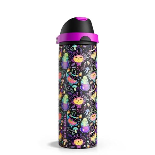 Insulated Water Bottle with Straw