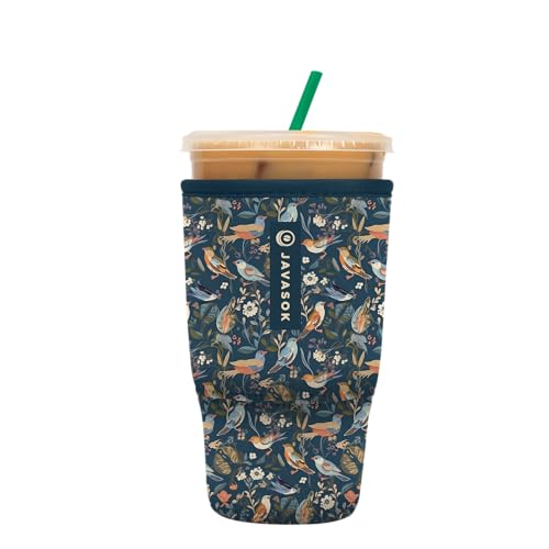 JavaSok Iced Coffee & Cold Soda Insulated Neoprene Cup Sleeve
