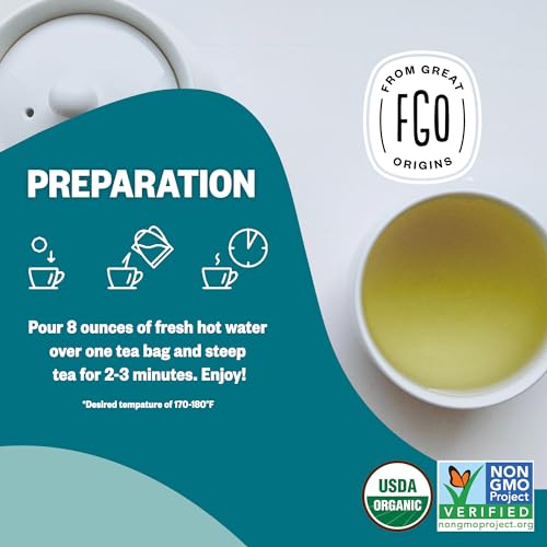 Organic Sencha Green Tea (100 Count)