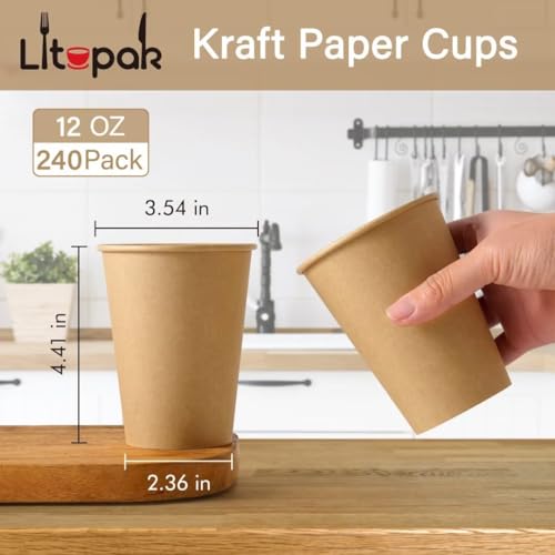 240 Pack Disposable Coffee Cups