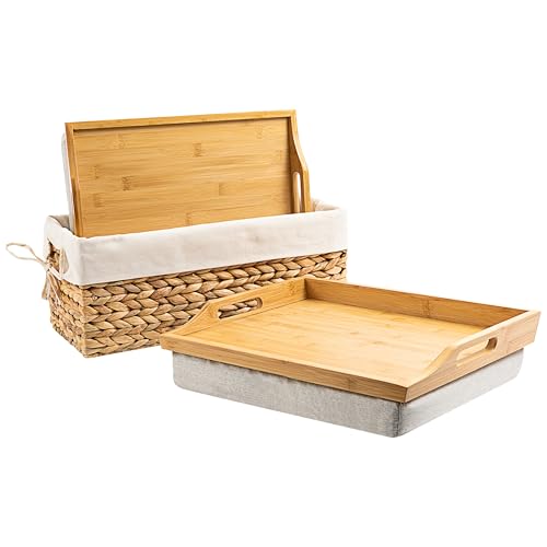 Wood Lap Tray