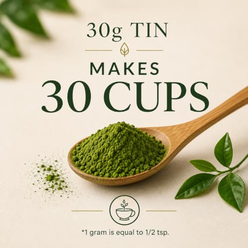Organic Ceremonial Grade Matcha Powder 30g