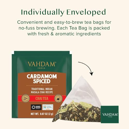 Cardamom Chai Teabags (30 Count)