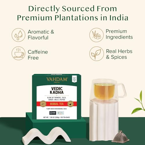 Vedic Kadha Teabags (100 Count)