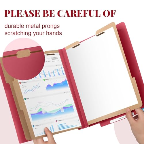 24 Pack Classification Folders (24 Count)