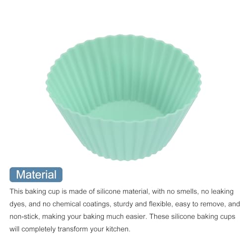 36Pcs Silicone Cupcake Liners