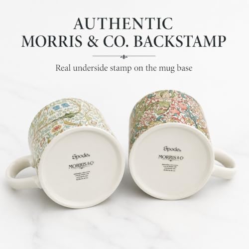 Spode Morris & Co 12 oz Mugs