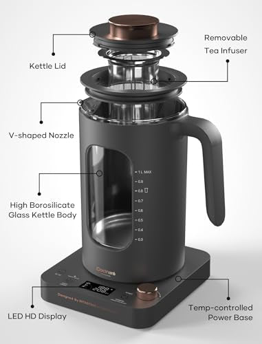 Electric Tea Kettle with Infuser