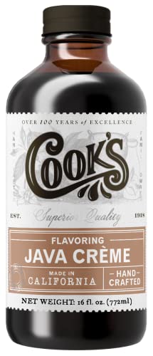 Java Creme Flavor for Coffee & Baking (16 Fl Oz)