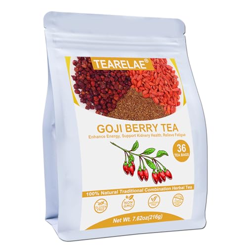 Five Flavors Goji Berry Tea Bags (36 Count)