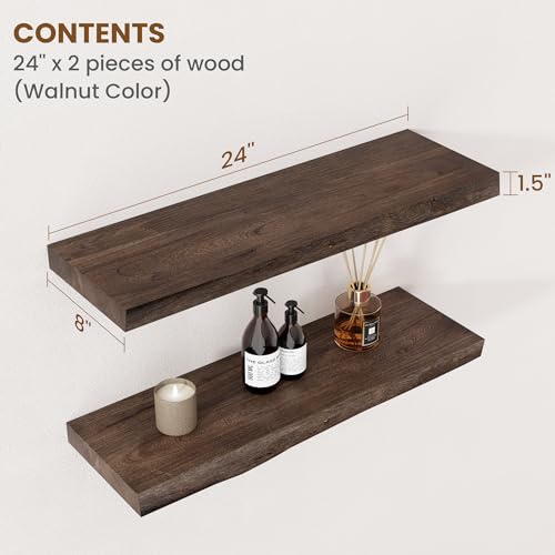 Floating Shelves for Wall Decor (2 Count)