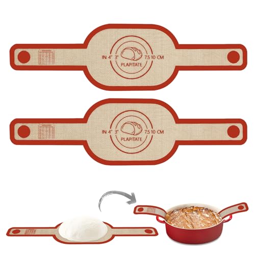Silicone Bread Sling Dutch Oven Liner (2 Count)