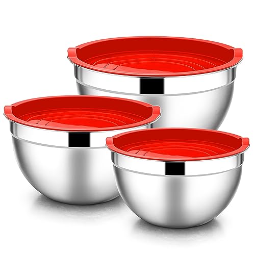 Mixing Bowls with Lids Set (3 Count)