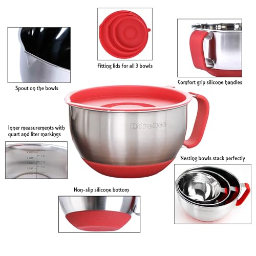 Stainless Steel Mixing Bowls (3 Count)