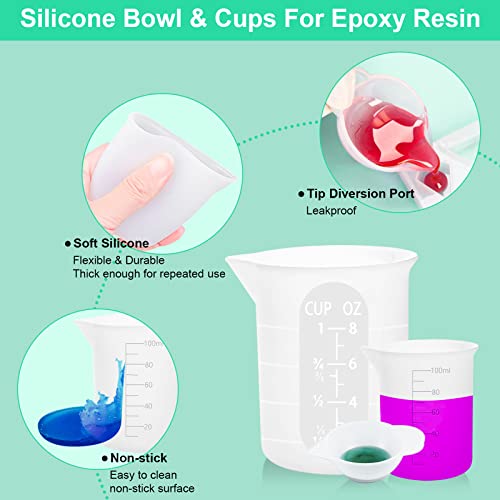 7 PCS Silicone Measuring Cups Kits
