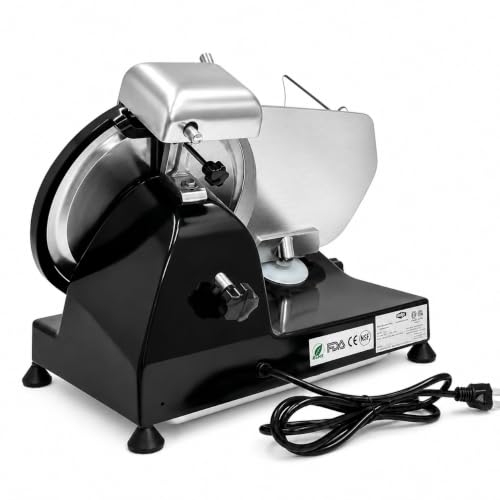 MS 10XS Premium 320W Electric Meat Slicer 10