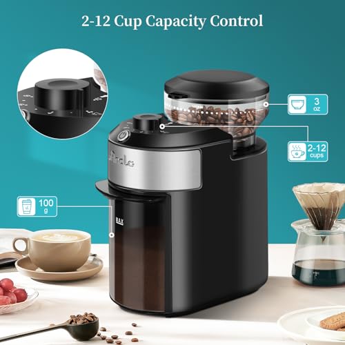 Burr Coffee Grinder Flat Burr Coffee Grinder with 28