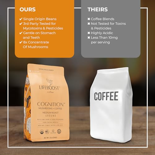Cognition Focus Coffee for Calm Energy (12 Ounce)