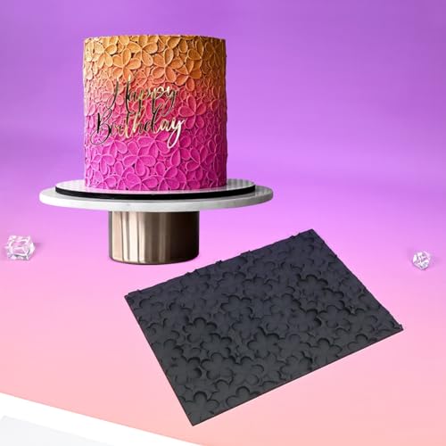 Silicone Lace Cake Mold Flower Impression Mat for Baking