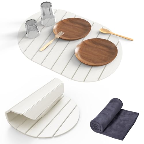 Stone Dish Drying Mat for Kitchen Counter