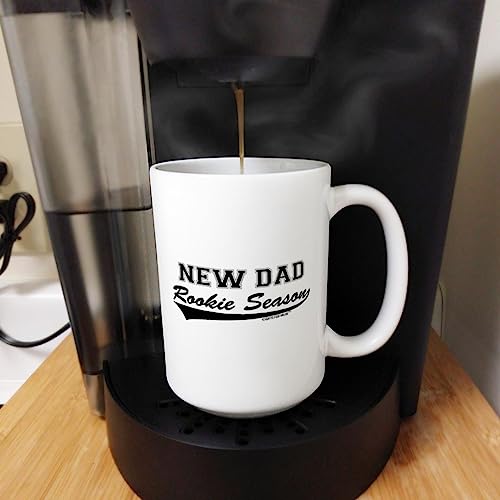 New Dad Rookie Season 15oz Coffee Mug
