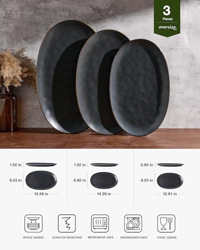 Serving Platters Set of 3 Sizes
