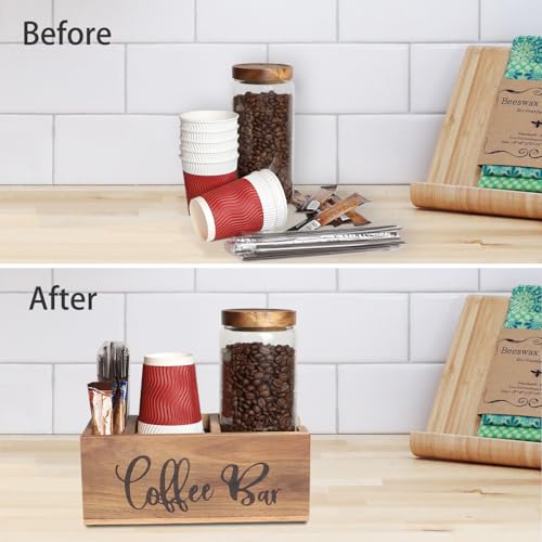 Acacia Wood Station Organizer
